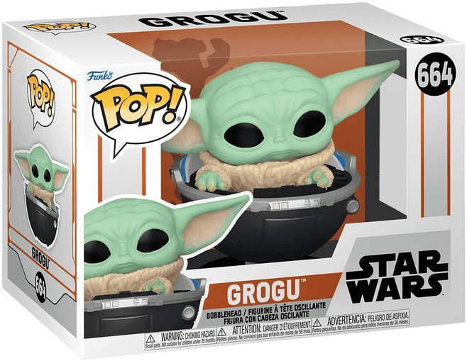 Funko Pop! Star Wars - Grogu in Hovering Pram  for sale in Egypt from Games2Egypt