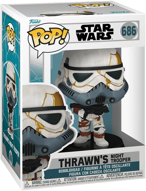 Funko Pop! Star Wars - Thrawn's Night Trooper with Blue Mouthpiece  for sale in Egypt from Games2Egypt