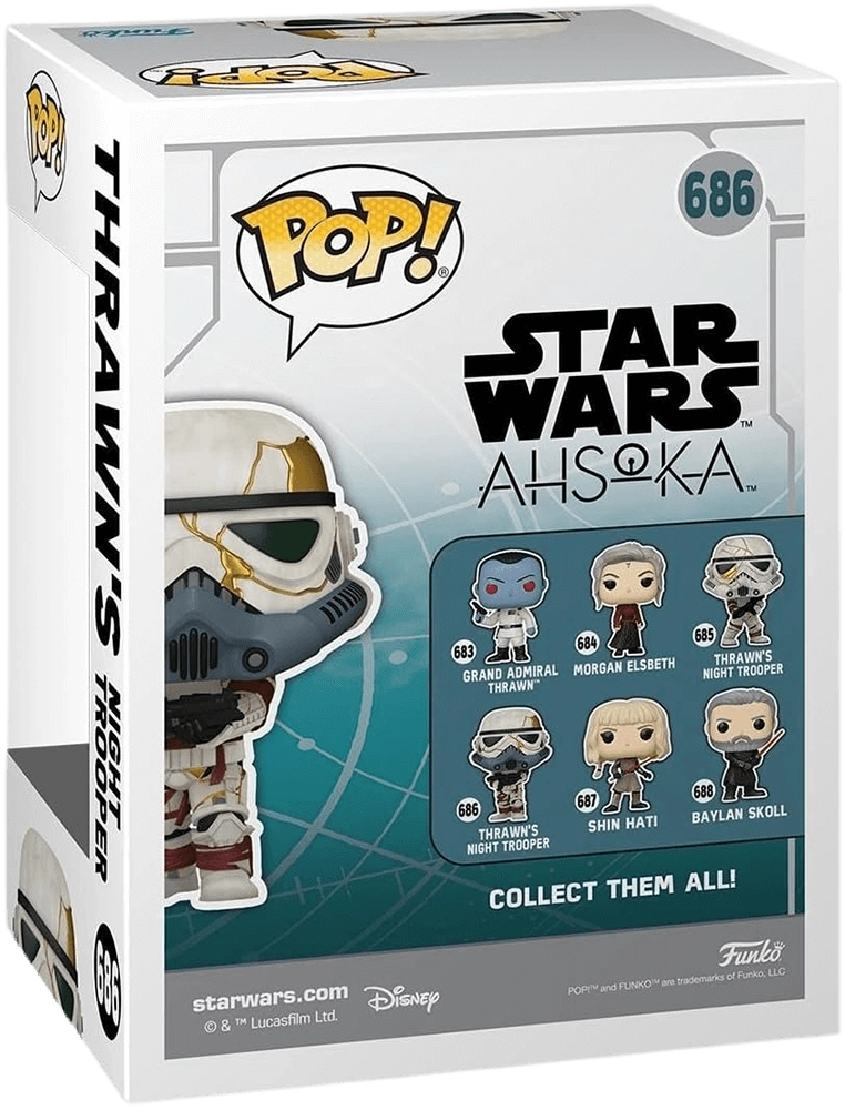 Funko Pop! Star Wars - Thrawn's Night Trooper with Blue Mouthpiece  for sale in Egypt from Games2Egypt