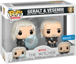 Funko Pop The Witcher S2 - Geralt and Vesemir 2-Pack (Exc)  for sale in Egypt from Games2Egypt