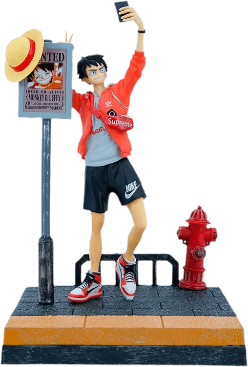 One Piece Street Fashion Luffy - Figure  for sale in Egypt from Games2Egypt