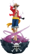 One Piece Hot Blooded Luffy Non-Luminous - Figure