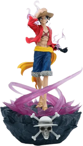 One Piece Hot Blooded Luffy Non-Luminous - Figure