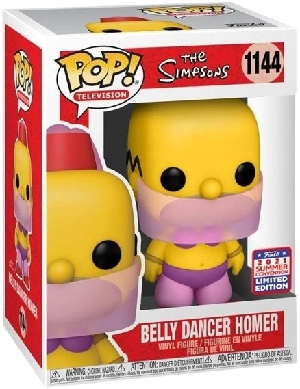 Funko Pop The Simpsons - Belly Dancer Homer  for sale in Egypt from Games2Egypt