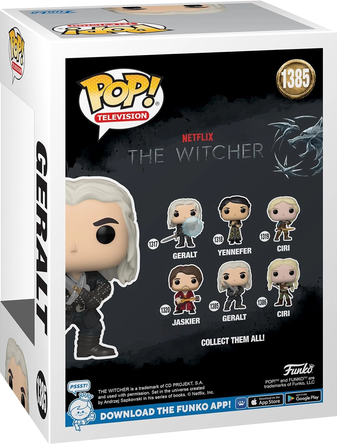 Funko POP TV: Netflix - The Witcher Geralt  for sale in Egypt from Games2Egypt