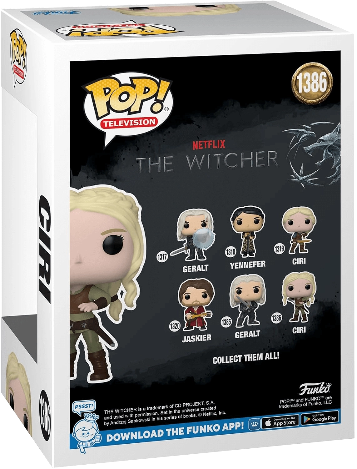 Funko POP TV Netflix - The Witcher, Ciri  for sale in Egypt from Games2Egypt