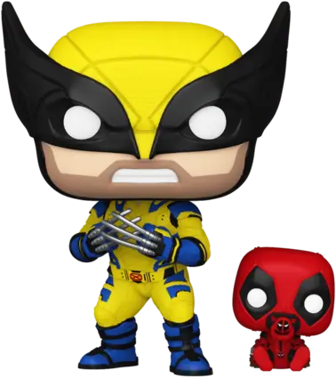 Funko Pop! Super Heroe: Marvel - Wolverine with Babypool