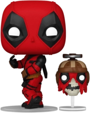 Funko Pop! Super Heroe: Marvel - Deadpool with Headpool -  for sale in Egypt from Games2Egypt