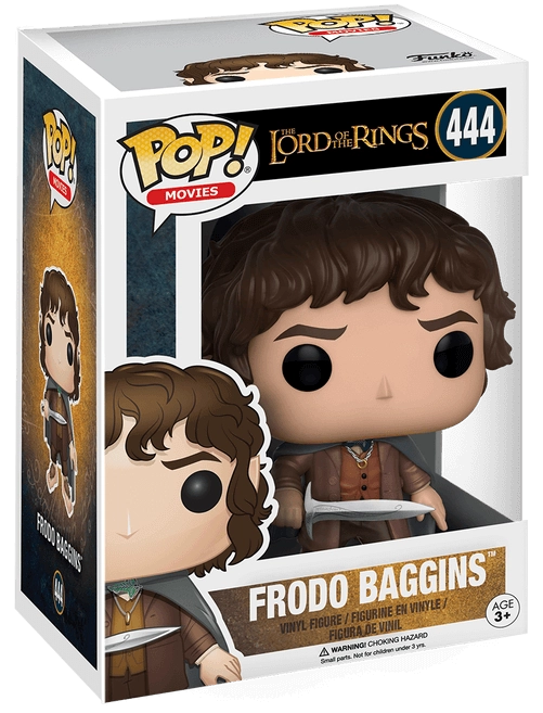 Funko Pop! Movies: The Lord of the Rings - Frodo Baggins  for sale in Egypt from Games2Egypt