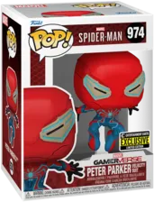 Funko Pop! Super Heroes: Marvel - Spider Man - Peter Parker Velocity Suit (Exclusive)  for sale in Egypt from Games2Egypt