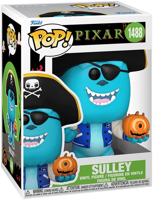 Funko Pop! Cartoon Animation: Disney Pixar - Sully in Pirate Costume  for sale in Egypt from Games2Egypt