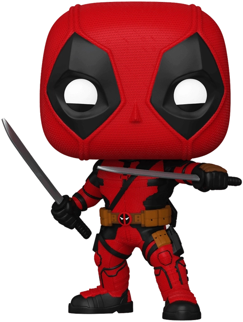 Funko Pop! Super Heroes: Marvel - Deadpool with Swords  for sale in Egypt from Games2Egypt