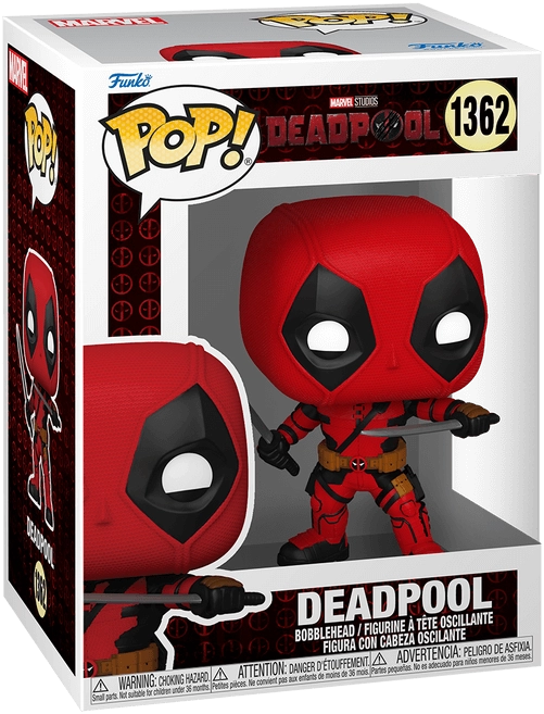 Funko Pop! Super Heroes: Marvel - Deadpool with Swords  for sale in Egypt from Games2Egypt