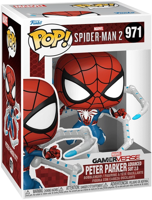 Funko Pop! Super Heroes: Marvel - Spider Man Peter Parker Advanced Suit 2.0  for sale in Egypt from Games2Egypt