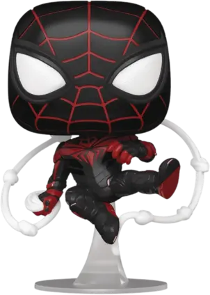 Funko Pop! Super Heroes: Marvel - Spider Man Miles Morales in Advanced Tech Suit