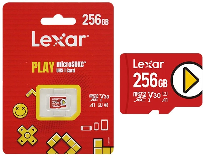 Lexar PLAY 256GB MicroSD Card for Nintendo Switch  for sale in Egypt from Games2Egypt