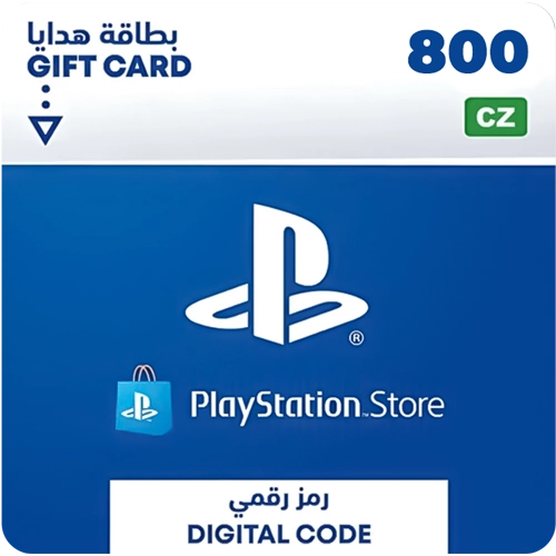 PSN PlayStation Store Gift Card 800 CZK - Czech Republic  for sale in Egypt from Games2Egypt