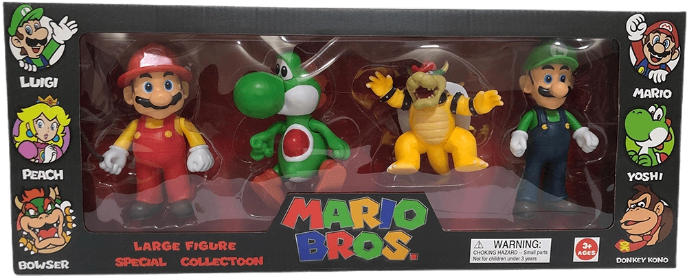 Super Mario Large Size (4 Character) Vol.2 - Action Figure  for sale in Egypt from Games2Egypt