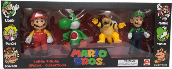 Super Mario Large Size (4 Character) Vol.2 - Action Figure  for sale in Egypt from Games2Egypt