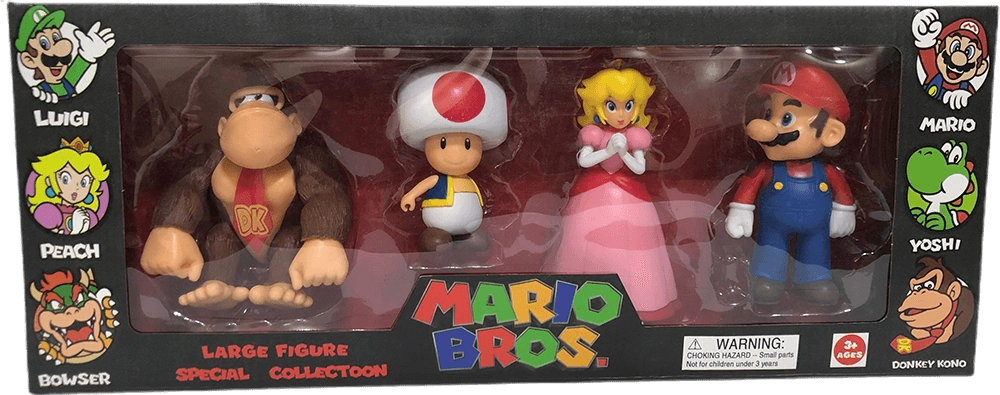 Super Mario Large Size (4 Character) Vol.1 - Action Figure  for sale in Egypt from Games2Egypt