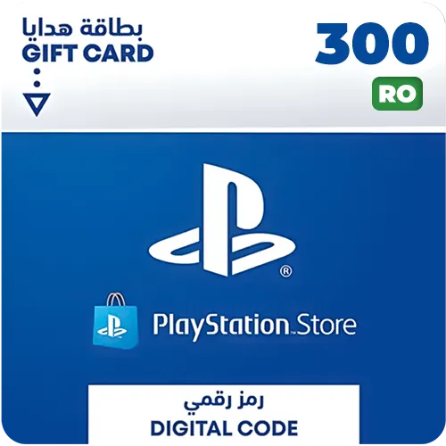 PSN PlayStation Store Gift Card 300 RON - Romania  for sale in Egypt from Games2Egypt