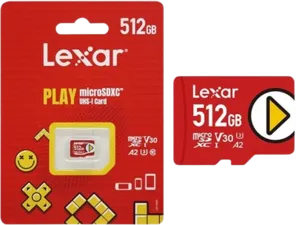 Lexar PLAY 512GB MicroSD Card for Nintendo Switch  for sale in Egypt from Games2Egypt