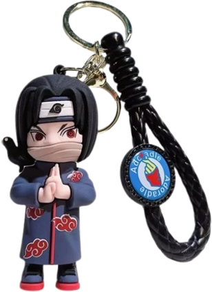 Anime Naruto Itachi Akatsuki - Keychain Medal