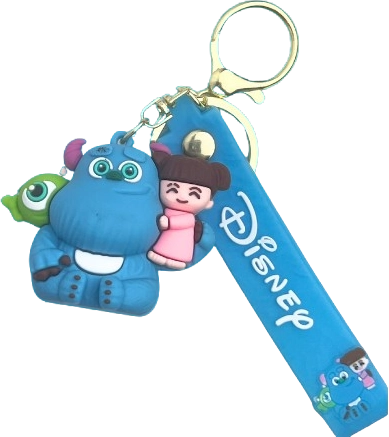 Carton Monsters Inc Sullivan and Mike and Boo - Keychain Medal  for sale in Egypt from Games2Egypt