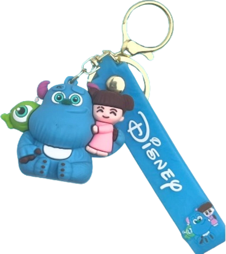 Carton Monsters Inc Sullivan and Mike and Boo - Keychain Medal  for sale in Egypt from Games2Egypt