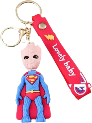 Marvel Groot (Superman) - Keychain Medal