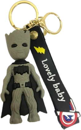 Marvel: Groot (Batman) - Keychain Medal