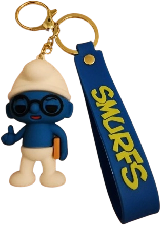 Cartoon The Smurfs (Brainy) - Keychain Medal  for sale in Egypt from Games2Egypt