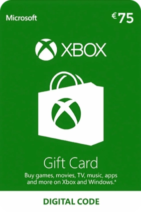 Xbox Live Gift Card €75 - Europe