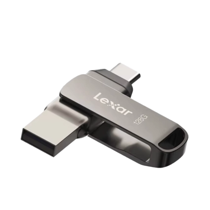 Lexar 128GB USB 3.1 Flash Drive Type-A & Type-C