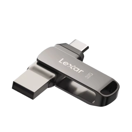 Lexar 32GB USB 3.1 Flash Drive Type-A & Type-C