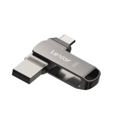 Lexar 64GB USB 3.1 Flash Drive Type-A & Type-C