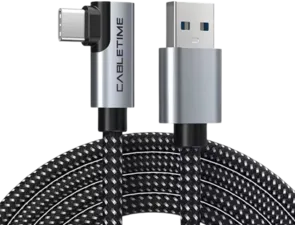 CABLETIME Oculus Quest Meta Type C to Type A VR Link Cable - 16FT (5M)