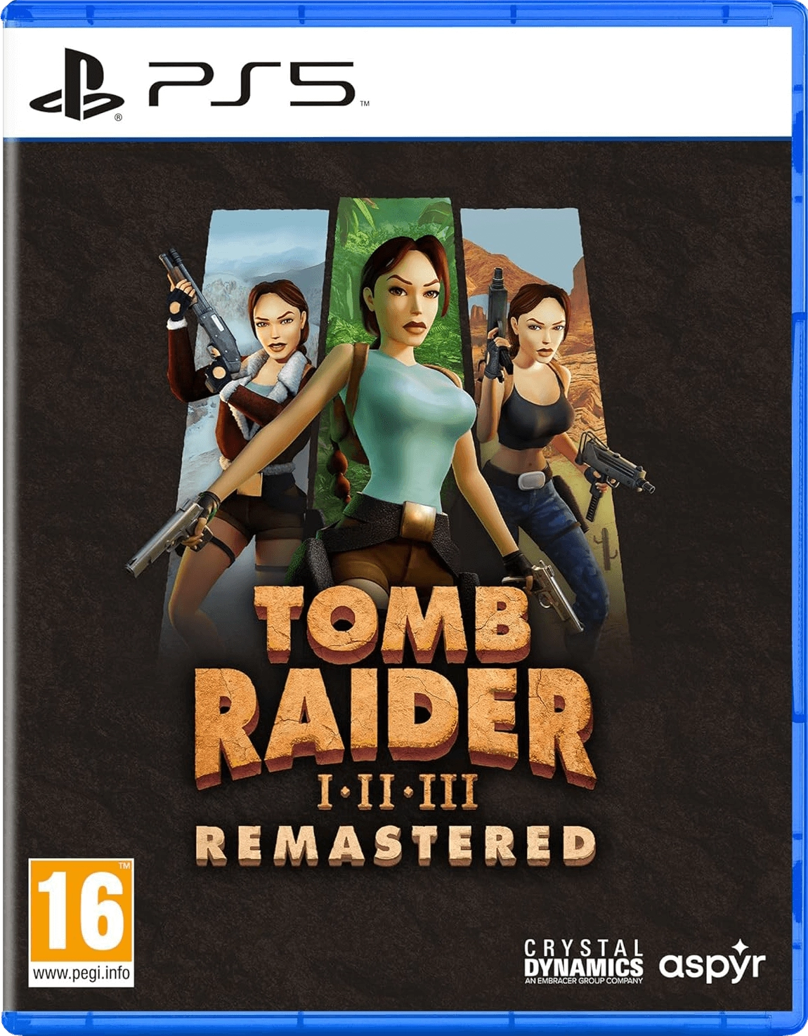 Tomb Raider 1-3 Remastered Starring Lara Croft - PS5  for sale in Egypt from Games2Egypt