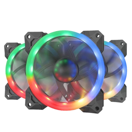 Redragon GC-F008 3 x 120mm - Fan RGB LED