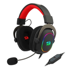 Redragon H510 Zeus-X  RGB Wired Gaming headset - Black  for sale in Egypt from Games2Egypt