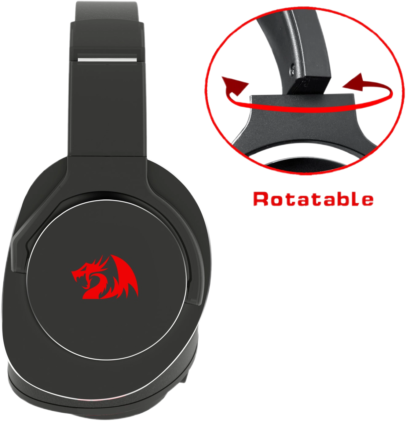 Redragon H720 Europe USB - Gaming headset - Black  for sale in Egypt from Games2Egypt