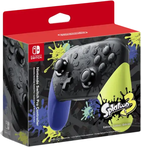 Nintendo Switch Pro Controller Splatoon 3 Edition  for sale in Egypt from Games2Egypt