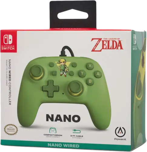 PowerA Nano Wired Controller Toon Link - Nintendo Switch  for sale in Egypt from Games2Egypt