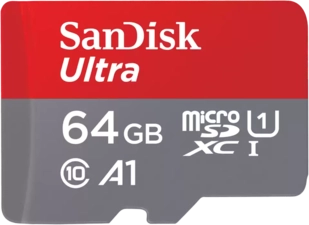   SanDisk Ultra 64GB MicroSD Card -  for sale in Egypt from Games2Egypt