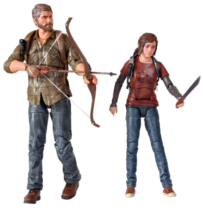 Joel and Ellie The Last of Us - Action Figure