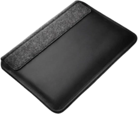 Laptop Leather Case 15.6 Inch - Black  for sale in Egypt from Games2Egypt