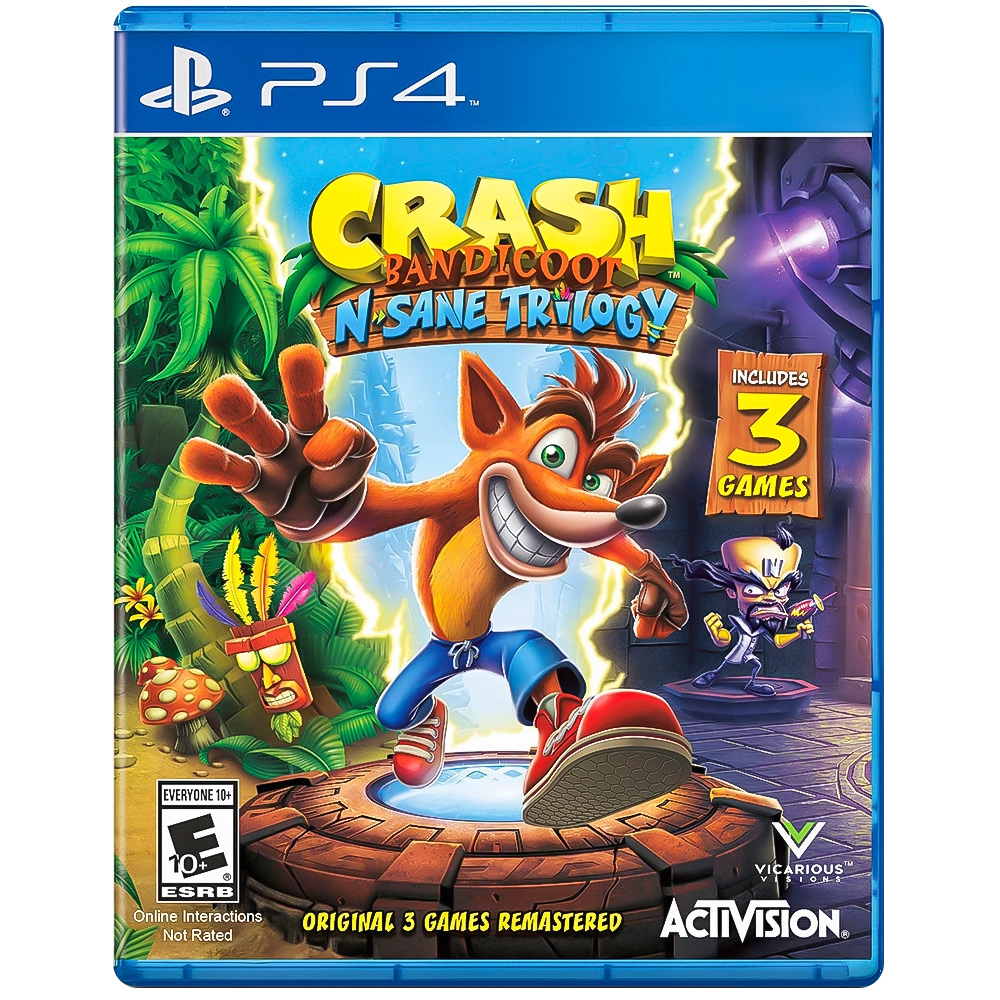 Crash Bandicoot N. Sane Trilogy - PS4  for sale in Egypt from Games2Egypt