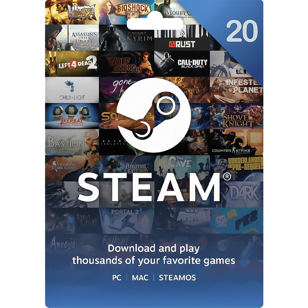 Steam Wallet Gift Card KSA SAR 20  for sale in Egypt from Games2Egypt