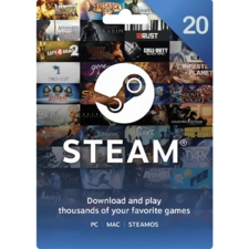 Steam Wallet Gift Card KSA SAR 20 -  for sale in Egypt from Games2Egypt