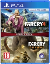 Far Cry Primal and Far Cry 4 - PS4 -  for sale in Egypt from Games2Egypt